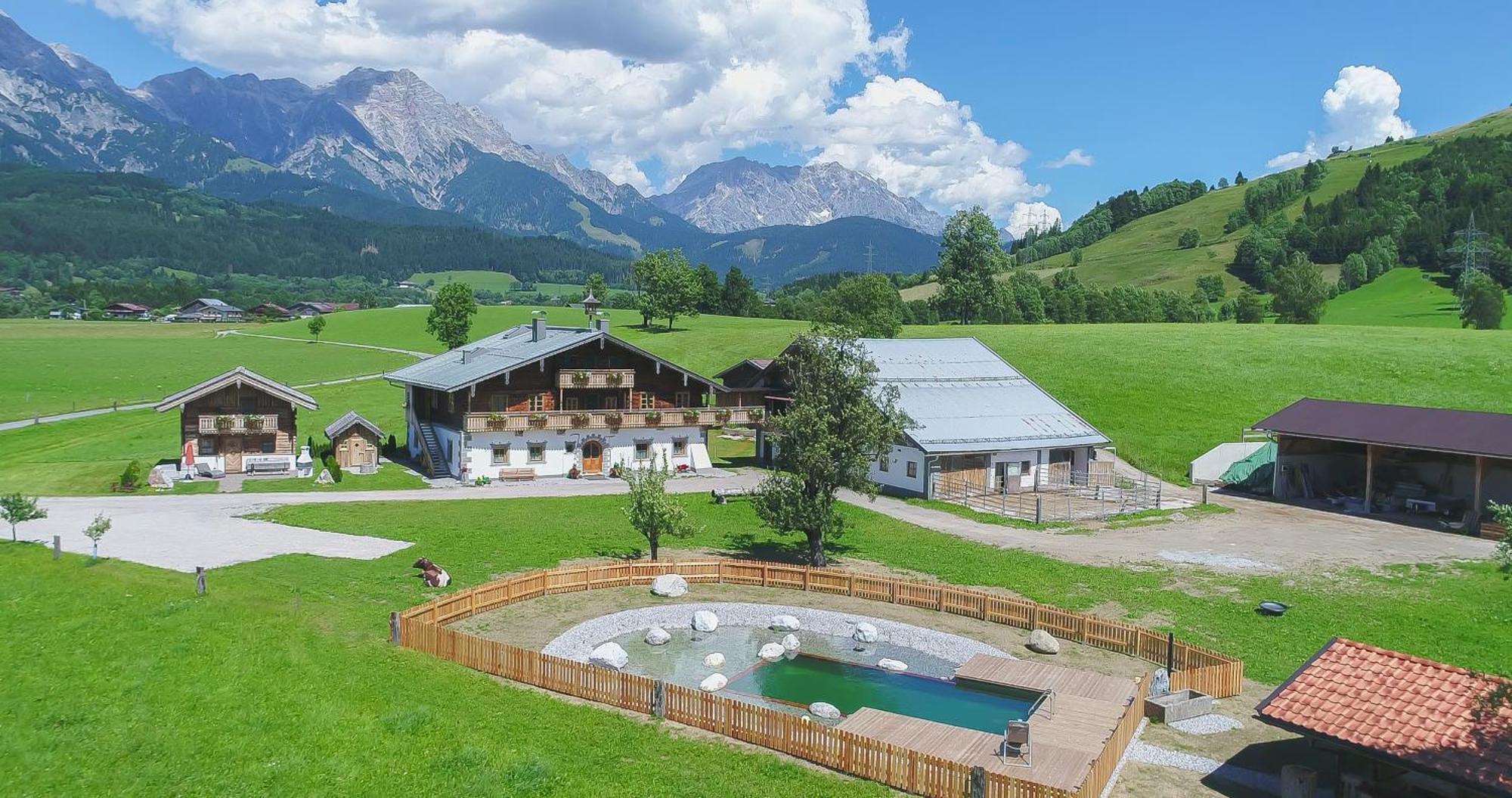 Hoferbichlgut Apartman Saalfelden am Steinernen Meer Kültér fotó